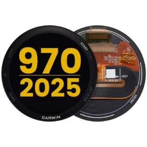 OLED Assembly Without Frame For Garmin Forerunner 970 (2025) (Premium) (Black)