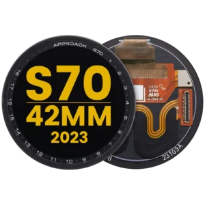 OLED Assembly Without Frame For Garmin Approach S70 (42mm) (2023) (Premium) (Black)