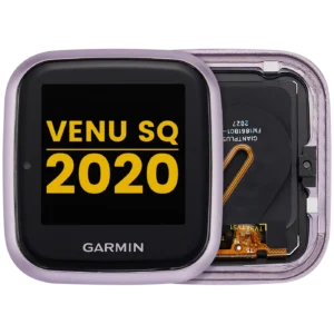 LCD Assembly With Frame For Garmin Venu SQ (2020) (Premium) (Orchid)