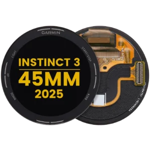OLED Assembly Without Frame For Garmin Instinct 3 (45MM) (2025) (Premium) (Black)