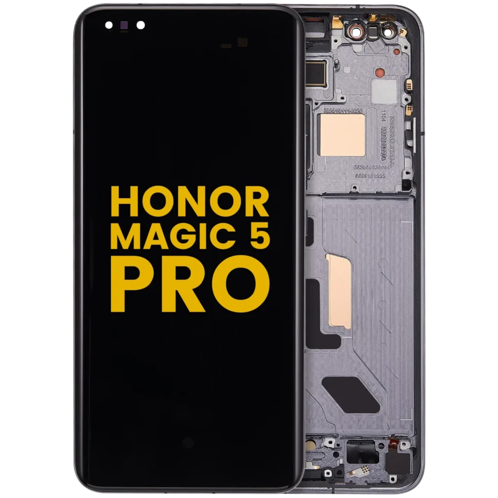 OLED Assembly With Frame For Honor Magic 5 Pro (Refurbished) (Black)