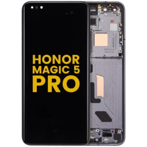 OLED Assembly With Frame For Honor Magic 5 Pro (Refurbished) (Black)