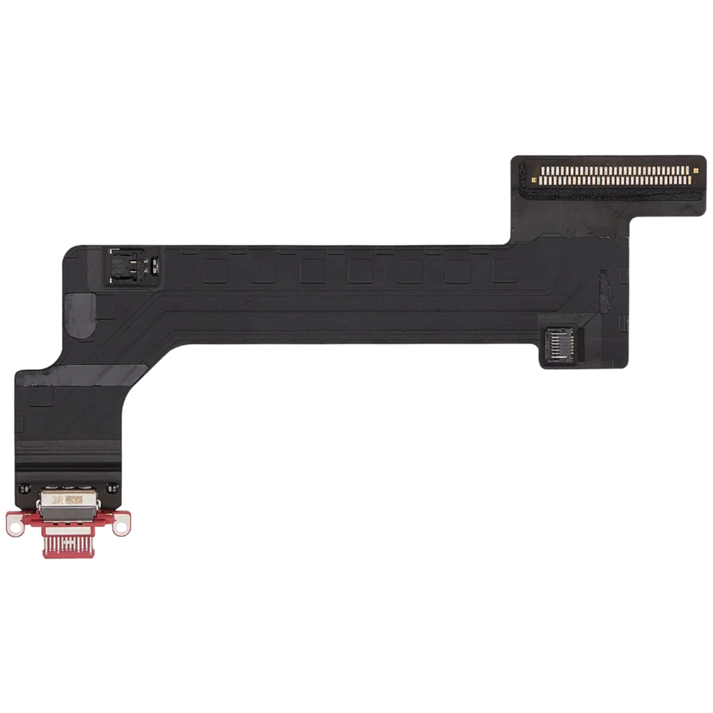 Charging Port Flex Cable For iPad 10 (2022) (Cellular) (Used OEM Pull: Grade A) (Pink)