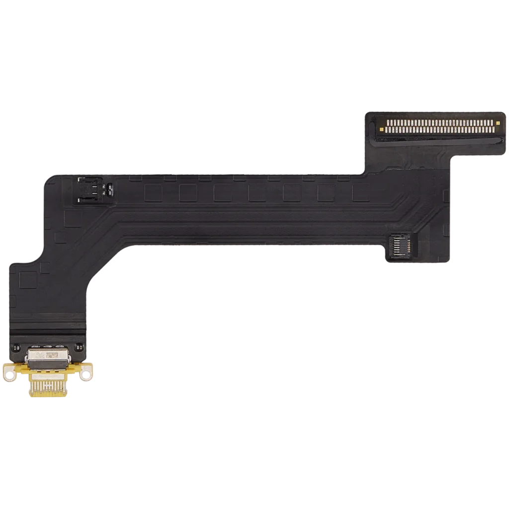 Charging Port Flex Cable For iPad 10 (2022) (Cellular) (Used OEM Pull: Grade A) (Yellow)
