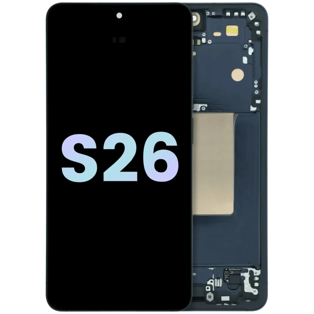 OLED Assembly With Frame For Samsung Galaxy S26 5G (Service Pack) (Black)