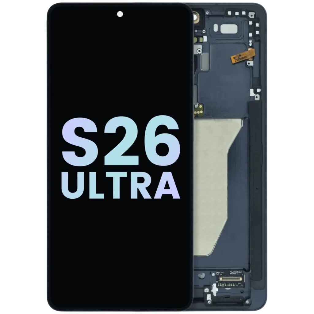 OLED Assembly With Frame For Samsung Galaxy S26 Ultra 5G (Service Pack) (Titanium Black)