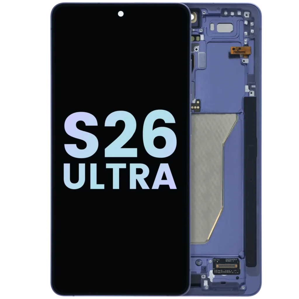 OLED Assembly With Frame For Samsung Galaxy S26 Ultra 5G (Service Pack) (Cobalt Violet)