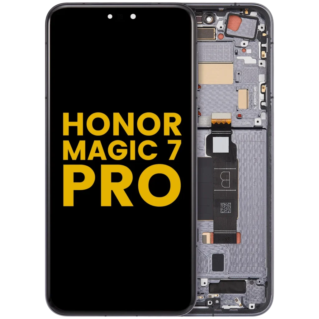 OLED Assembly With Frame For Honor Magic 7 Pro (Refurbished) (Black)