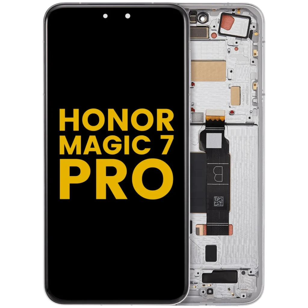 OLED Assembly With Frame For Honor Magic 7 Pro (Refurbished) (White)