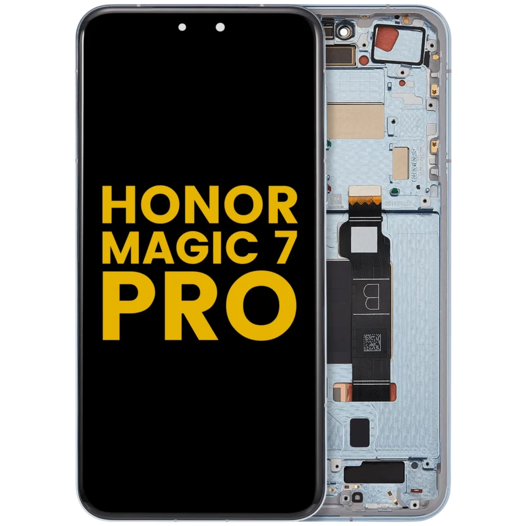 OLED Assembly With Frame For Honor Magic 7 Pro (Refurbished) (Breeze Blue)