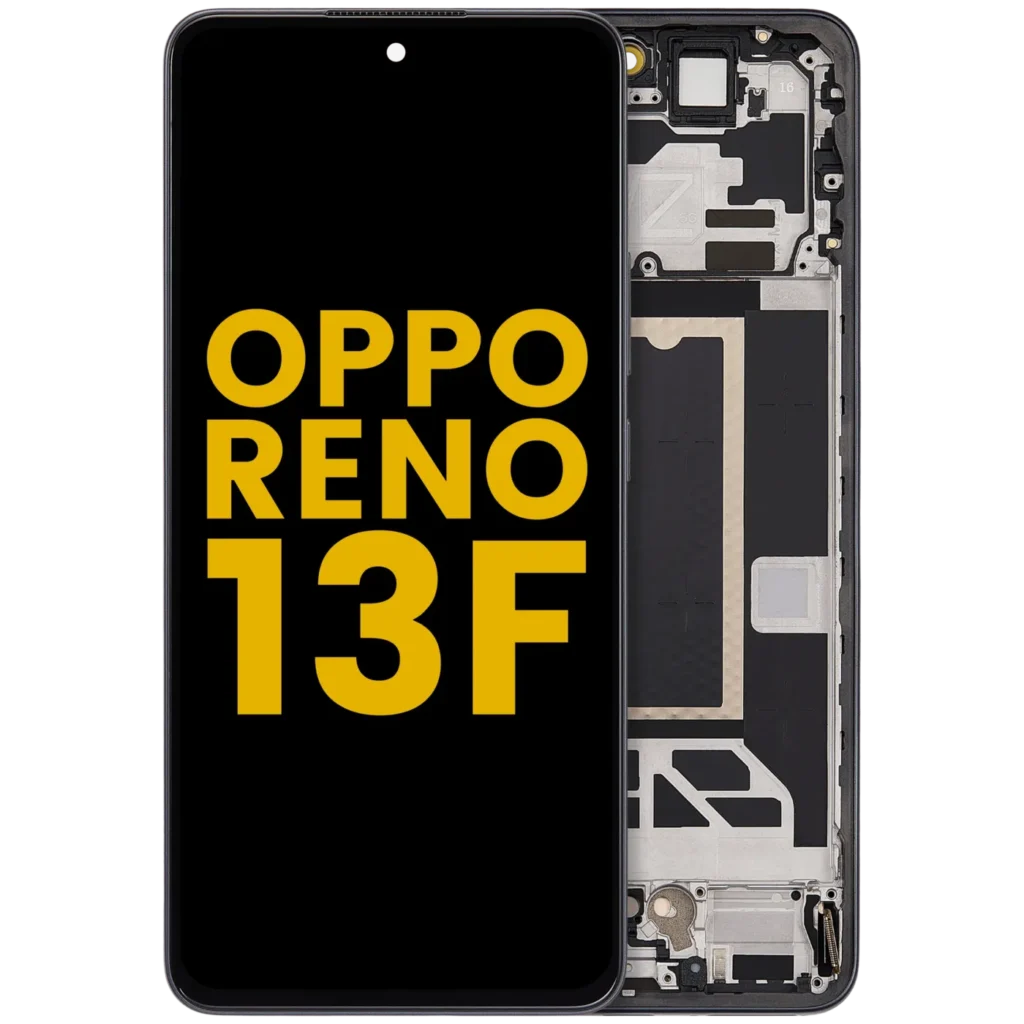 OLED Assembly With Frame For Oppo Reno13 F 4G / 5G (Refurbished) (Graphite Grey)