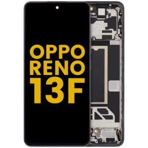 OLED Assembly With Frame For Oppo Reno13 F 4G / 5G (Refurbished) (Graphite Grey)