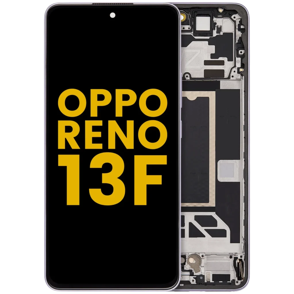OLED Assembly With Frame For Oppo Reno13 F 4G / 5G (Refurbished) (Plume Purple)