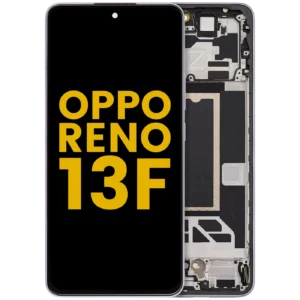 OLED Assembly With Frame For Oppo Reno13 F 4G / 5G (Refurbished) (Plume Purple)