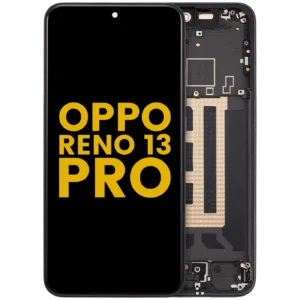 OLED Assembly With Frame For Oppo Reno 13 Pro (Refurbished) (Graphite Grey)