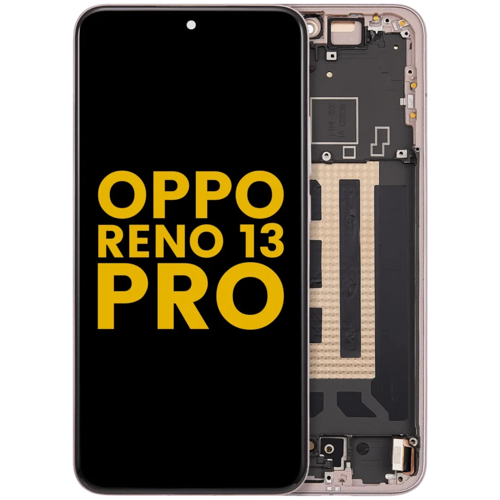 OLED Assembly With Frame For Oppo Reno 13 Pro (Refurbished) (Pink)