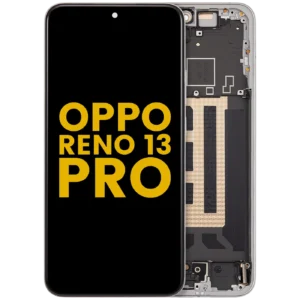 OLED Assembly With Frame For Oppo Reno 13 Pro (Refurbished) (Plume White)