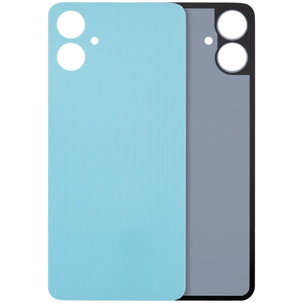 Back Cover With Camera Lens For Samsung Galaxy A06 4G (A065 / 2024) (No Logo) (Aftermarket Plus) (Blue)