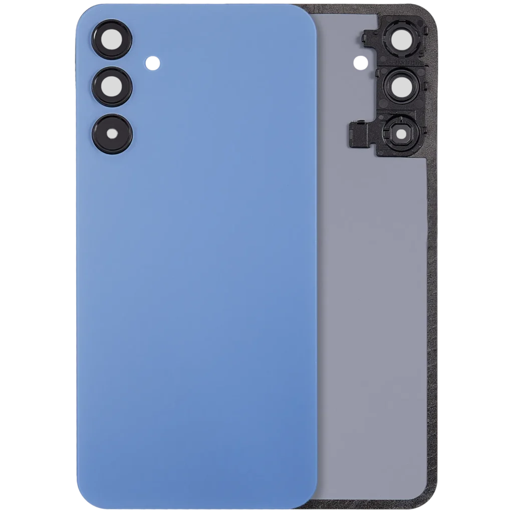 Back Cover With Camera Lens For Samsung Galaxy A15 5G (A156 / 2023) (No Logo) (Aftermarket Plus) (Optimistic Blue)
