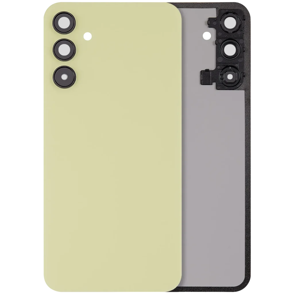 Back Cover With Camera Lens For Samsung Galaxy A15 5G (A156 / 2023) (No Logo) (Aftermarket Plus) (Personality Yellow)