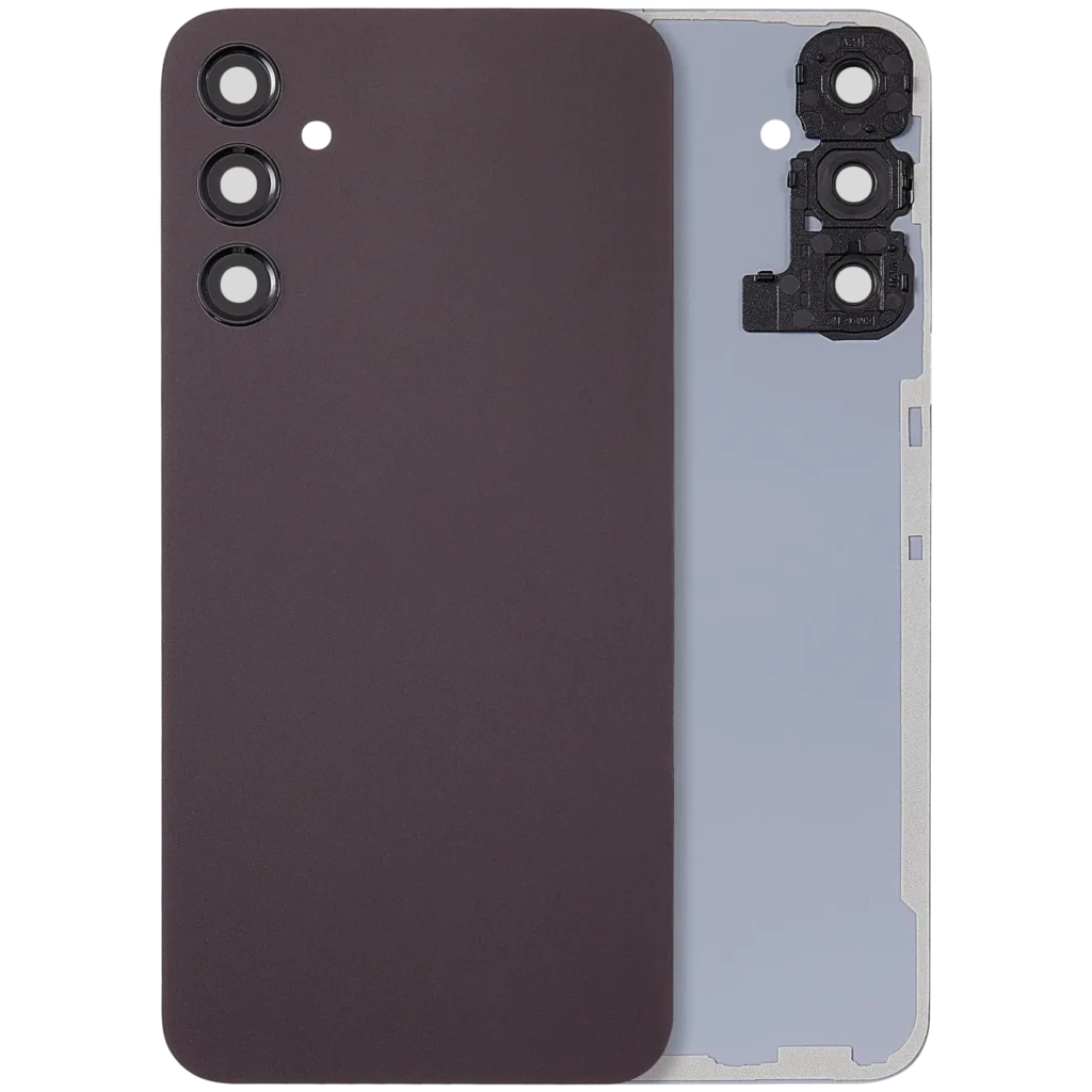 Back Cover With Camera Lens For Samsung Galaxy A24 (A245 / 2023) (No Logo) (Aftermarket Plus) (Dark Red)