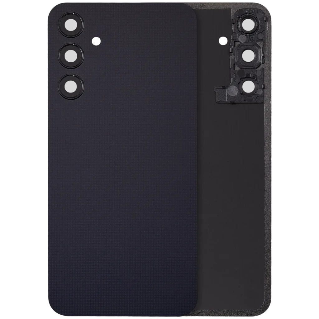 Back Cover With Camera Lens For Samsung Galaxy A25 5G (A256 / 2023) (No Logo) (Aftermarket Plus) (Brave Black)