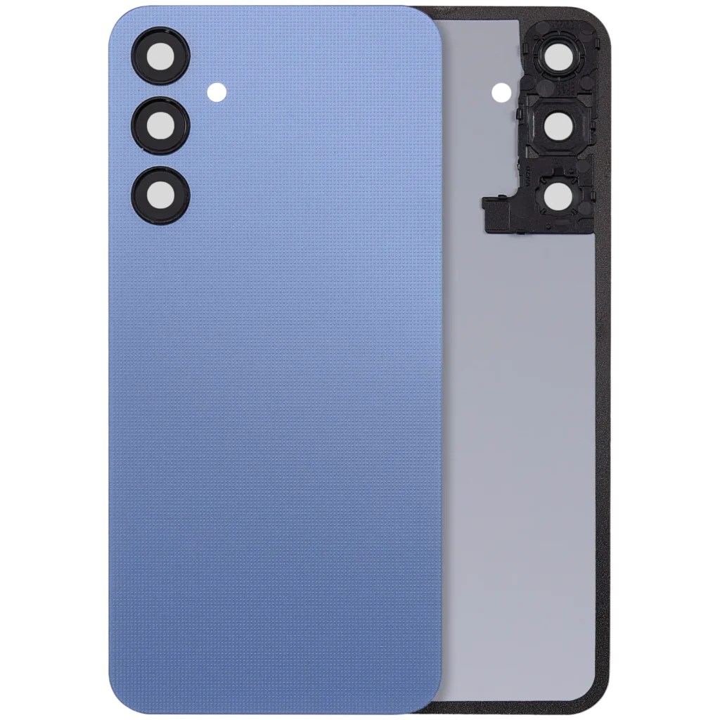 Back Cover With Camera Lens For Samsung Galaxy A25 5G (A256 / 2023) (No Logo) (Aftermarket Plus) (Optimistic Blue)