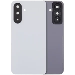 Back Cover Glass With Camera Lens For Samsung Galaxy A26 5G (A266 / 2025) (No Logo) (Aftermarket Plus) (White)