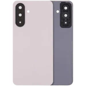 Back Cover Glass With Camera Lens For Samsung Galaxy A26 5G (A266 / 2025) (No Logo) (Aftermarket Plus) (Peach Pink)