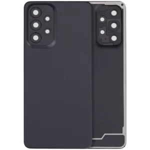 Back Cover With Camera Lens For Samsung Galaxy A33 5G (A336 / 2022) (No Logo) (Aftermarket Plus) (Black)