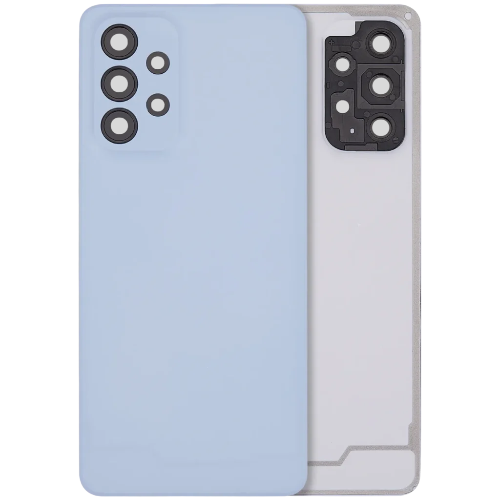 Back Cover With Camera Lens For Samsung Galaxy A33 5G (A336 / 2022) (No Logo) (Aftermarket Plus) (Blue)