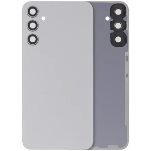 Back Cover With Camera Lens For Samsung Galaxy A34 5G (A346 / 2023) (No Logo) (Aftermarket Plus) (Silver)