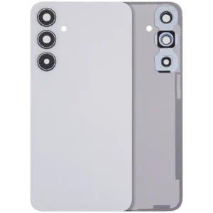 Back Cover Glass With Camera Lens For Samsung Galaxy A35 5G (A356 / 2024 (No Logo) (Aftermarket Plus) (Iceblue)