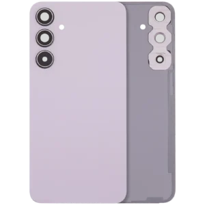 Back Cover Glass With Camera Lens For Samsung Galaxy A35 5G (A356 / 2024 (No Logo) (Aftermarket Plus) (Lilac)