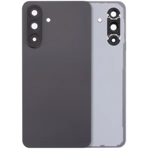 Back Cover Glass With Camera Lens For Samsung Galaxy A56 5G (A566 / 2025) (No Logo) (Aftermarket Plus) (Graphite)
