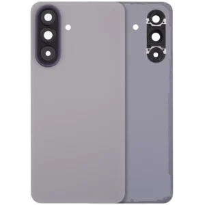Back Cover Glass With Camera Lens For Samsung Galaxy A57 5G (A576 / 2026) (No Logo) (Aftermarket Plus) (Gray)