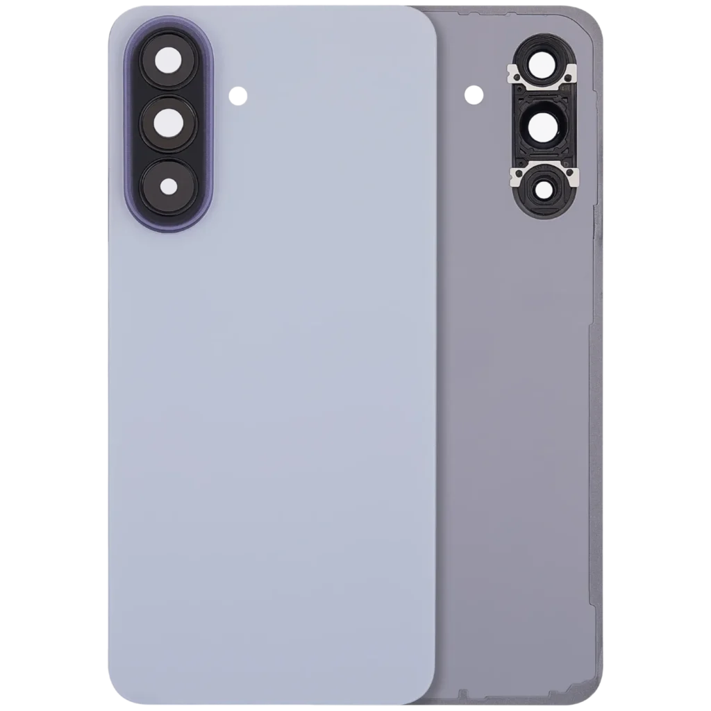 Back Cover Glass With Camera Lens For Samsung Galaxy A57 5G (A576 / 2026) (No Logo) (Aftermarket Plus) (Icyblue)
