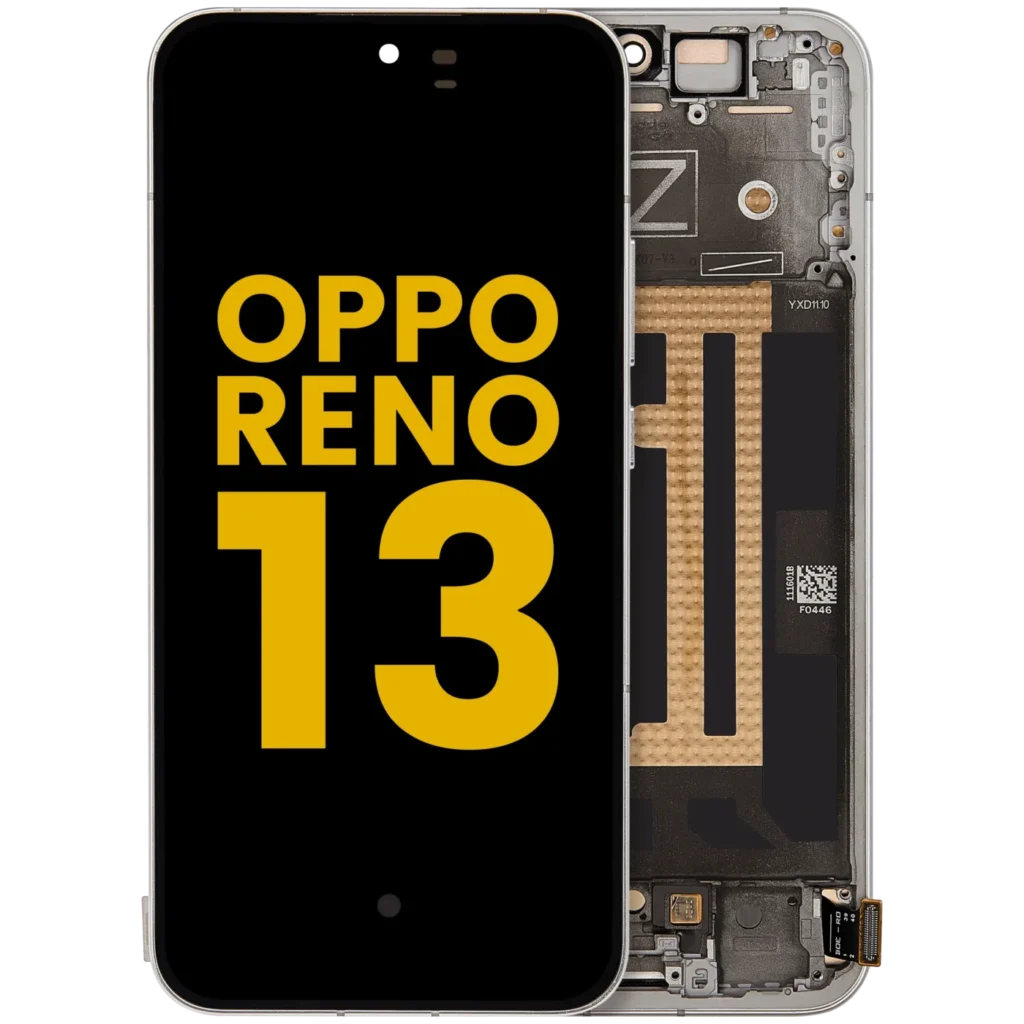 OLED Assembly With Frame For OPPO Reno 13 (Refurbished) (Plume White)