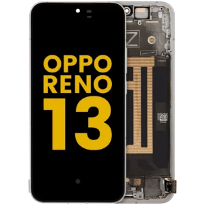 OLED Assembly With Frame For OPPO Reno 13 (Refurbished) (Plume White)