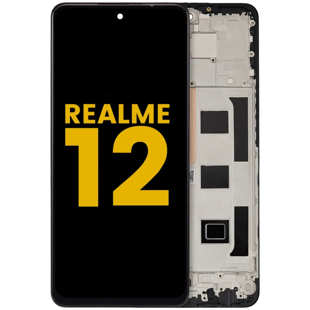 LCD Assembly With Frame For Realme 12 5G (Refurbished) (All Colors)