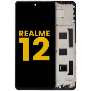 LCD Assembly With Frame For Realme 12 5G (Refurbished) (All Colors)