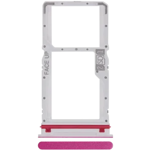 Sim Card Tray For Motorola Moto G37 (XT2625 / 2026) (Fuchsia Red)