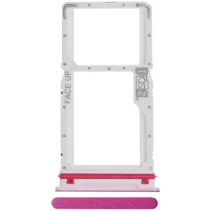 Sim Card Tray For Motorola Moto G37 Power (XT2625 / 2026) (Fuchsia Red)