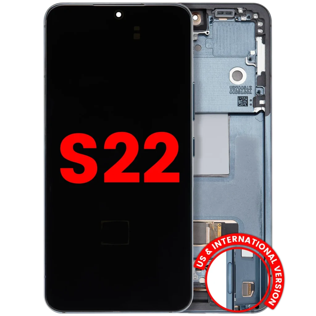OLED Assembly With Frame For Samsung Galaxy S22 5G (US & International) (Aftermarket Plus) (Green)