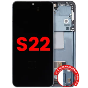 OLED Assembly With Frame For Samsung Galaxy S22 5G (US & International) (Aftermarket Plus) (Green)