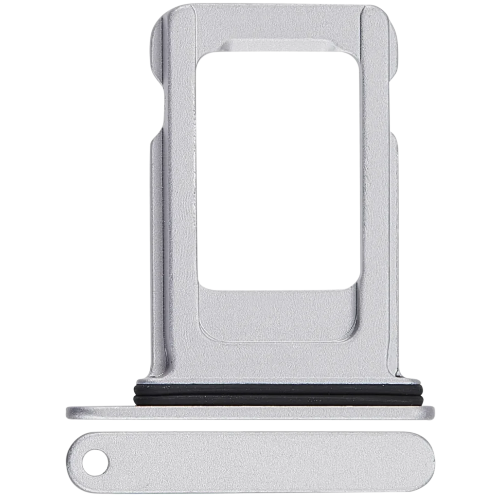 Single Sim Card Tray For iPhone 16e / 17e (White)
