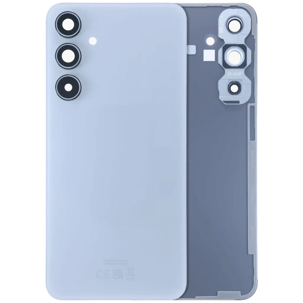 Back Cover Glass For Samsung Galaxy A35 5G (A356 / 2024) (Service Pack) (Iceblue)