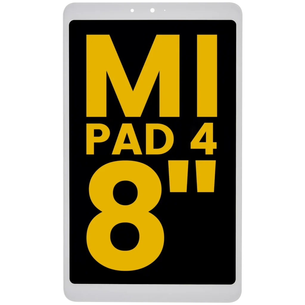 LCD Assembly Without Frame Compatible For Xiaomi Mi Pad 4 8'' (Refurbished) (White)