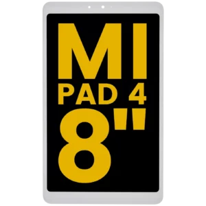 LCD Assembly Without Frame Compatible For Xiaomi Mi Pad 4 8'' (Refurbished) (White)