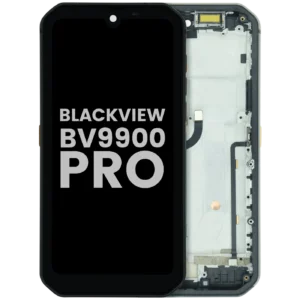 LCD Assembly With Frame For Blackview BV9900 Pro (Used OEM Pull : Grade A) (Black)